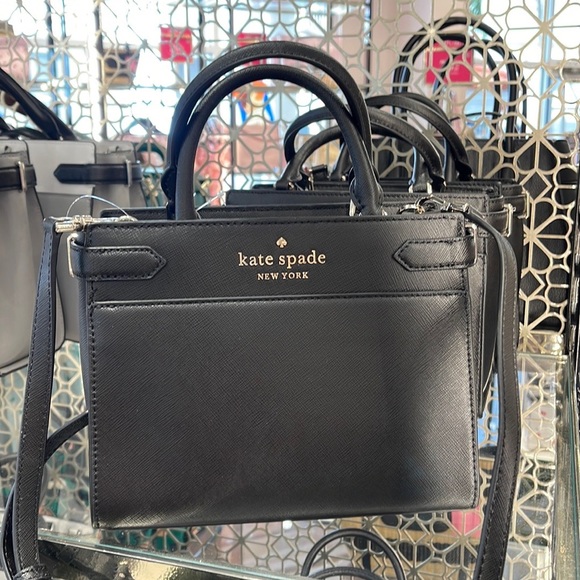 Kate Spade staci small satchel black NWT - Picture 16 of 16
